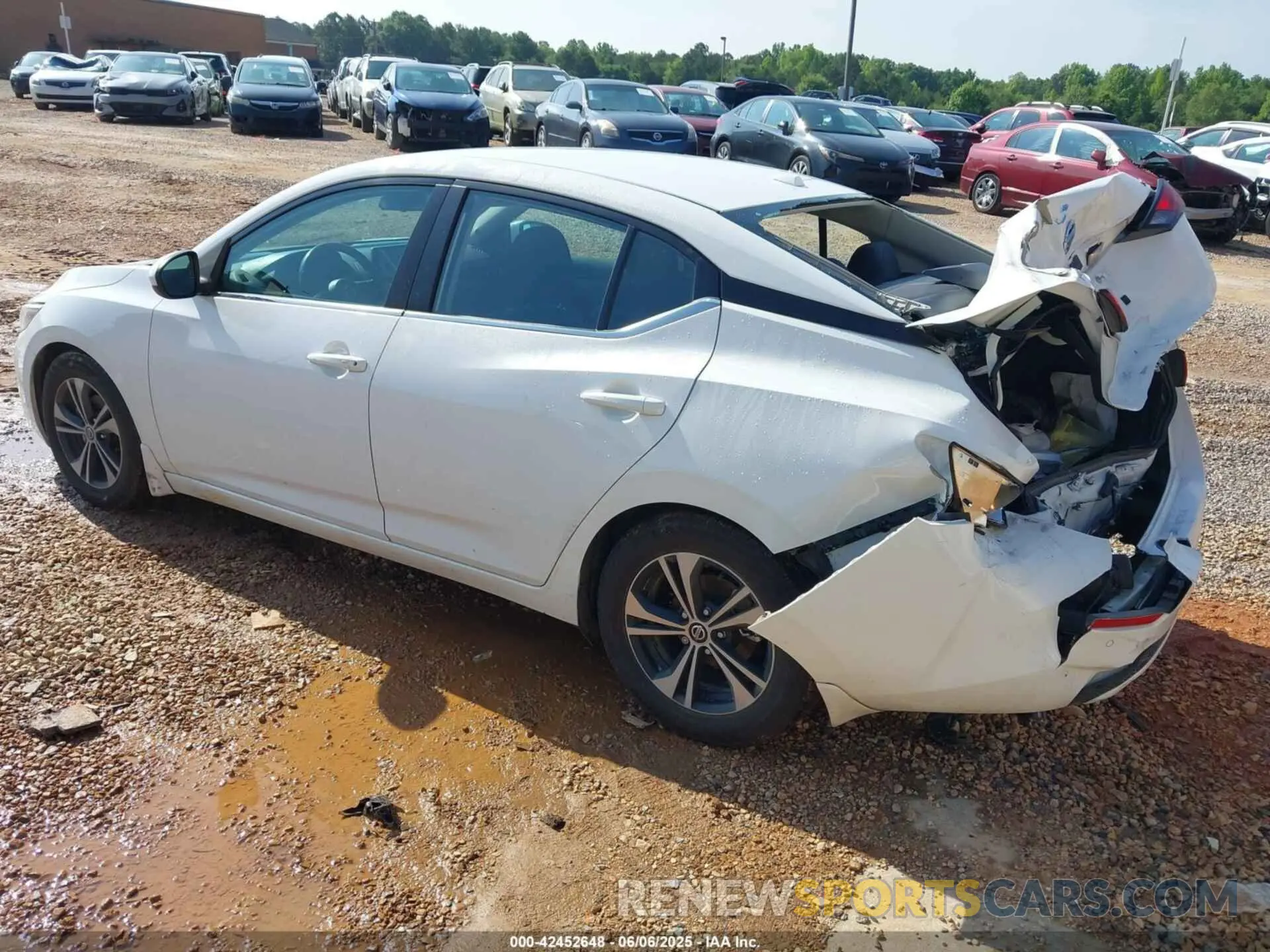 3 Photograph of a damaged car 3N1AB8CVXMY306982 NISSAN SENTRA 2021