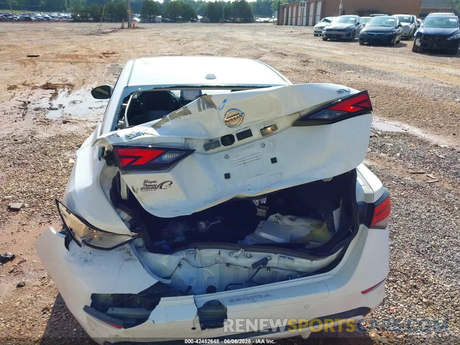 6 Photograph of a damaged car 3N1AB8CVXMY306982 NISSAN SENTRA 2021