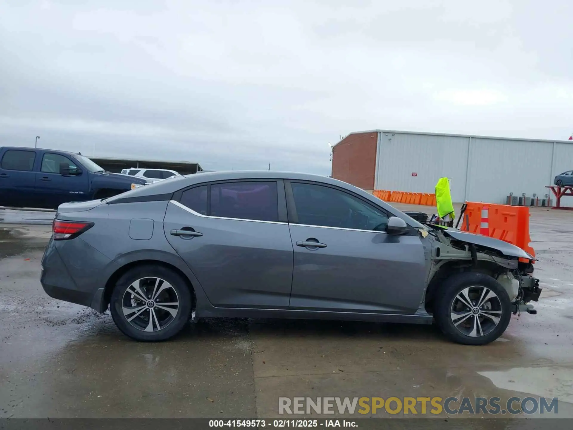 14 Photograph of a damaged car 3N1AB8CVXMY310112 NISSAN SENTRA 2021