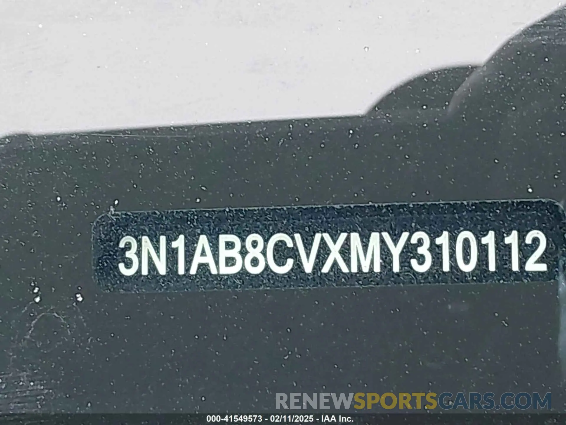 18 Photograph of a damaged car 3N1AB8CVXMY310112 NISSAN SENTRA 2021