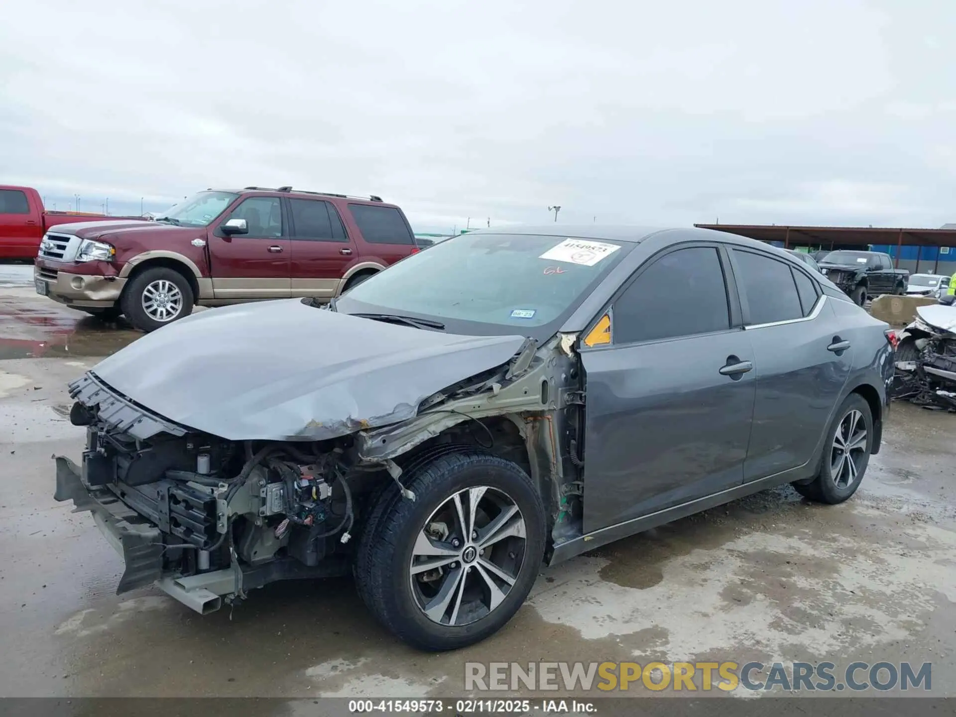 6 Photograph of a damaged car 3N1AB8CVXMY310112 NISSAN SENTRA 2021