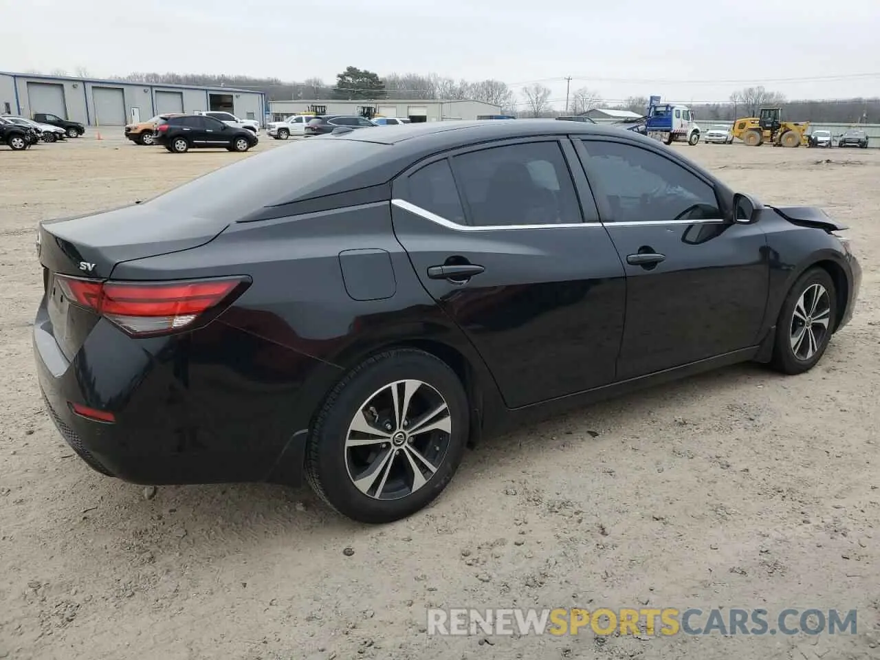 3 Photograph of a damaged car 3N1AB8CVXMY314421 NISSAN SENTRA 2021