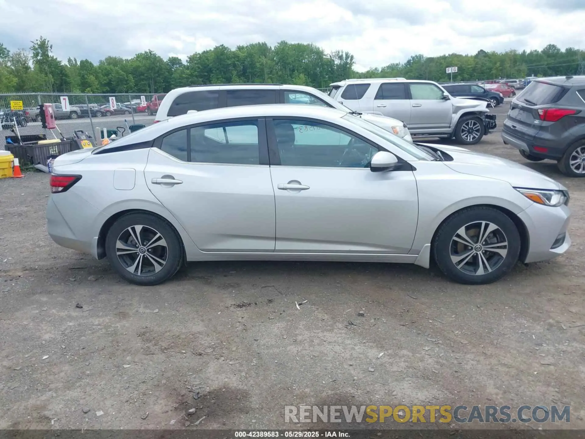 13 Photograph of a damaged car 3N1AB8CVXMY323412 NISSAN SENTRA 2021
