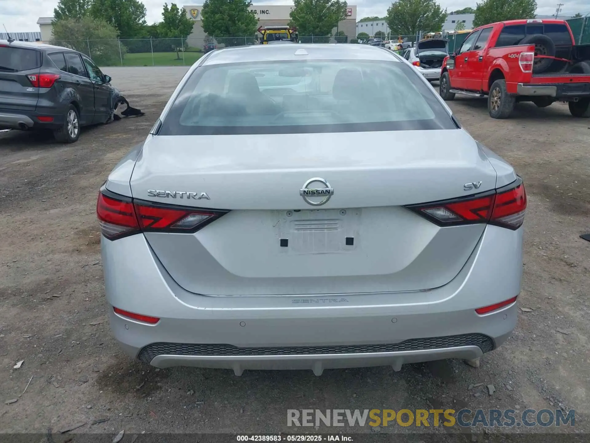 16 Photograph of a damaged car 3N1AB8CVXMY323412 NISSAN SENTRA 2021