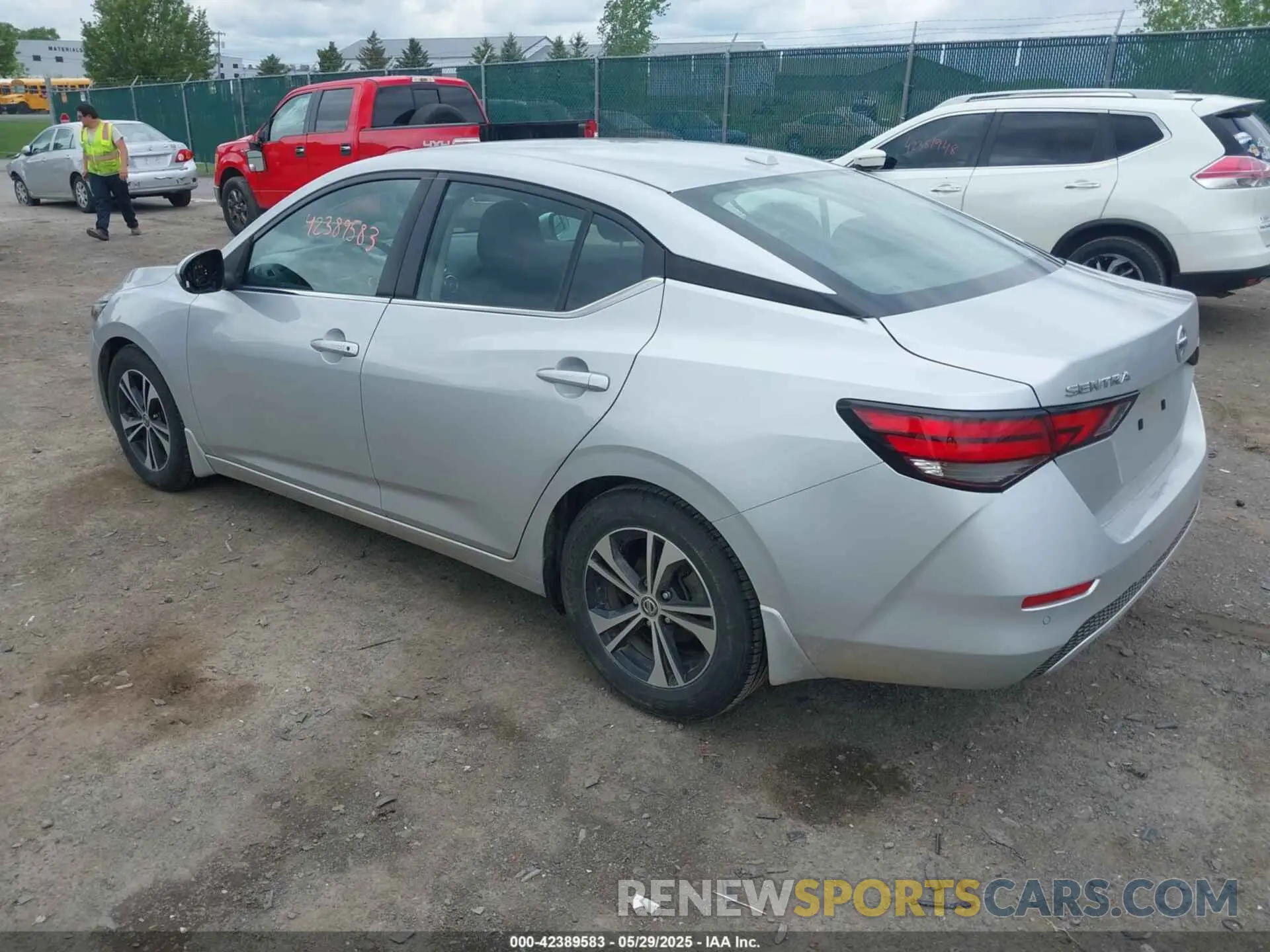 3 Photograph of a damaged car 3N1AB8CVXMY323412 NISSAN SENTRA 2021