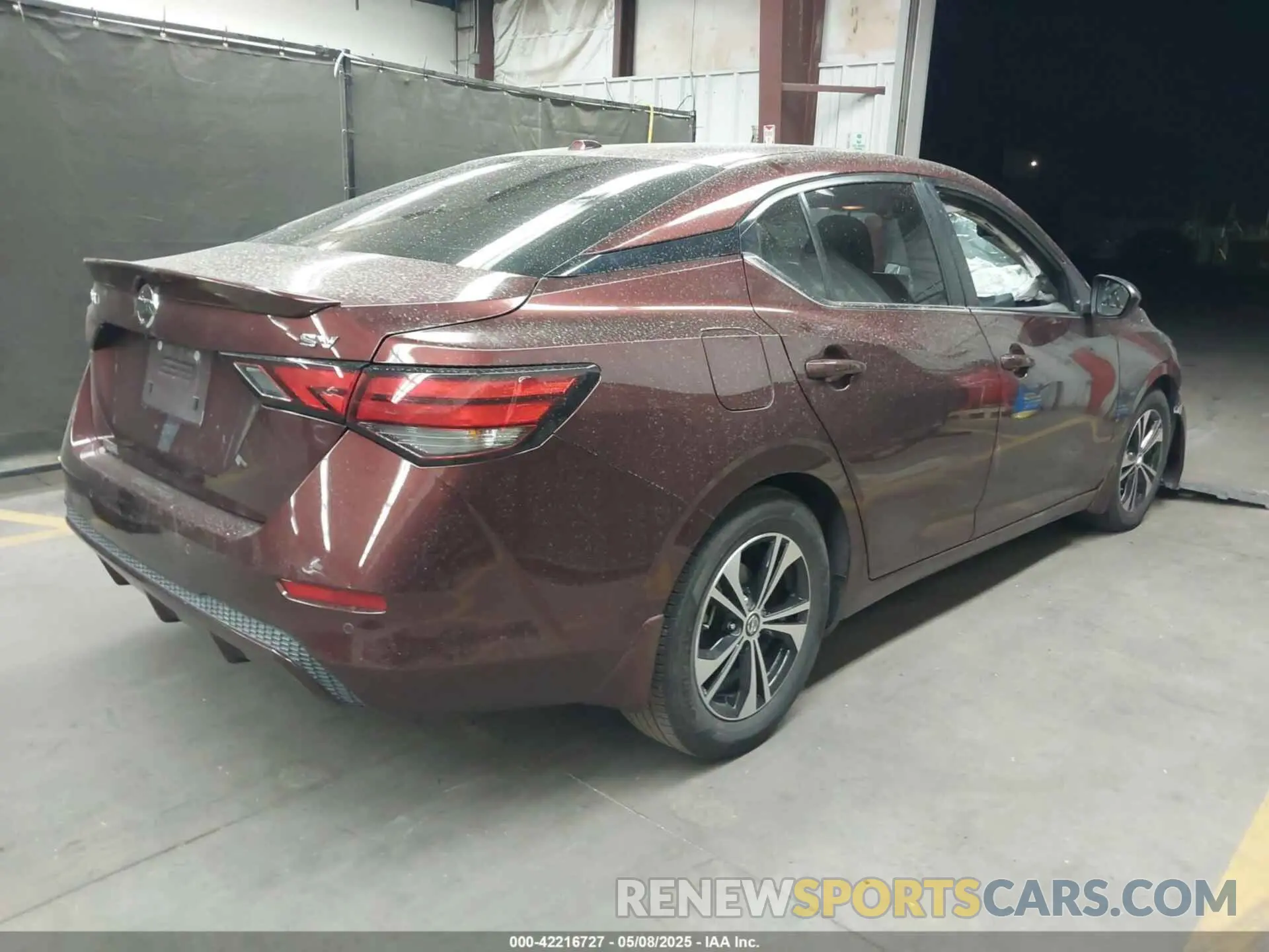4 Photograph of a damaged car 3N1AB8CVXMY325533 NISSAN SENTRA 2021