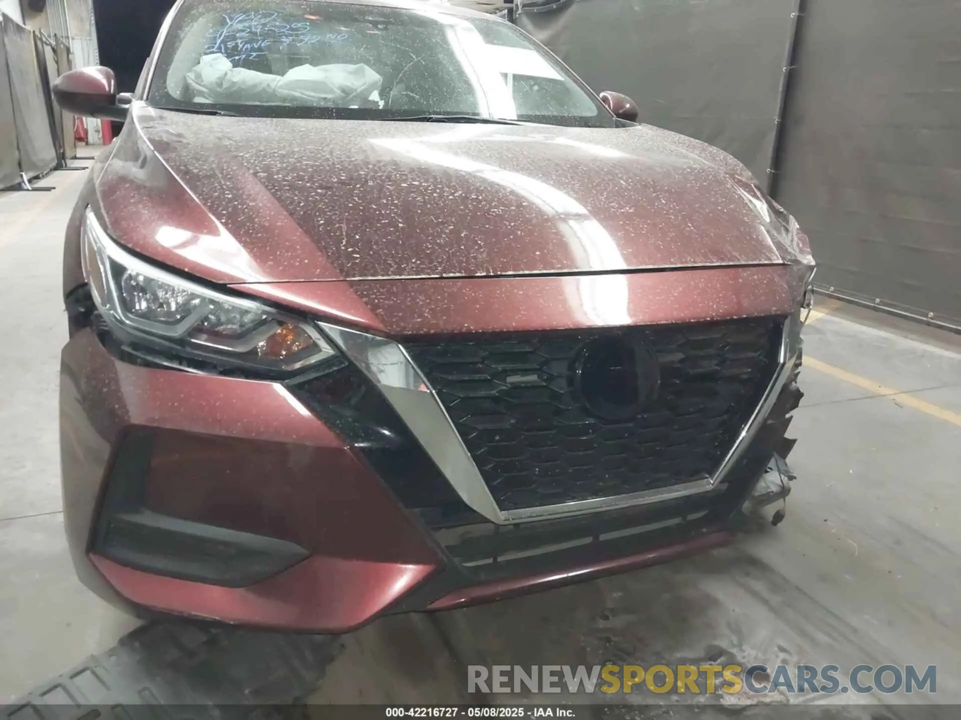 6 Photograph of a damaged car 3N1AB8CVXMY325533 NISSAN SENTRA 2021