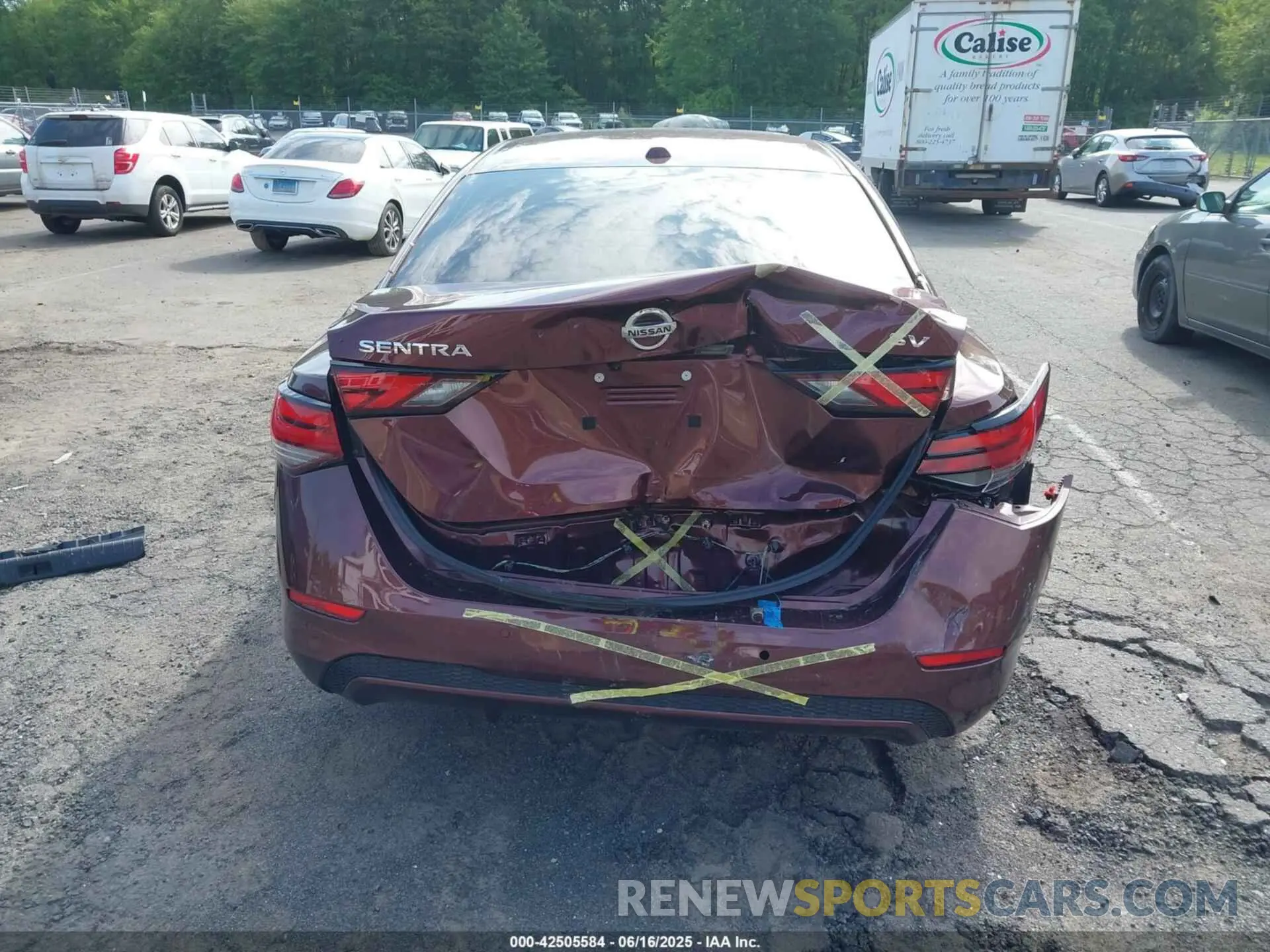 16 Photograph of a damaged car 3N1AB8CVXMY326228 NISSAN SENTRA 2021