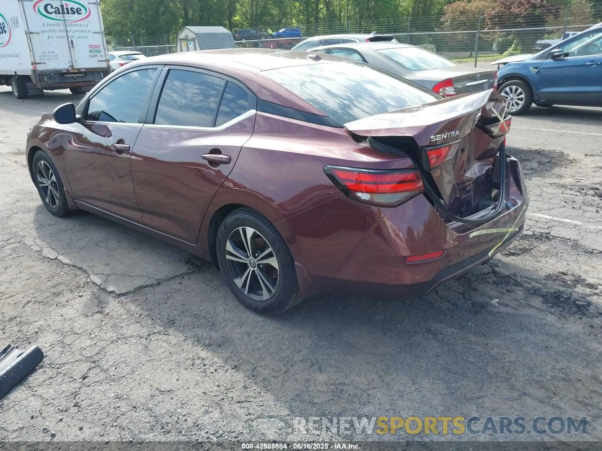 3 Photograph of a damaged car 3N1AB8CVXMY326228 NISSAN SENTRA 2021