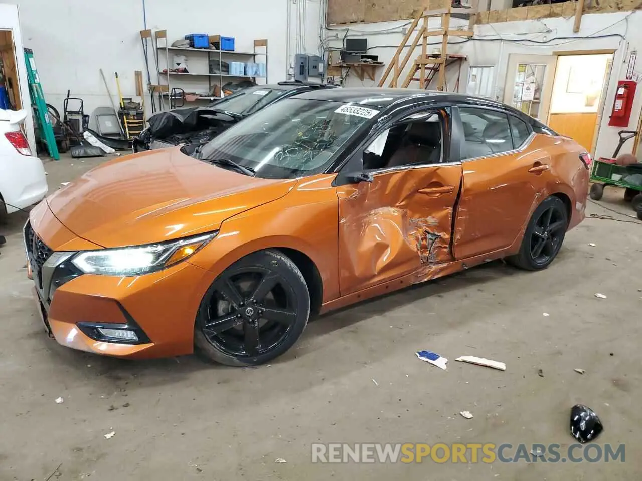 1 Photograph of a damaged car 3N1AB8DV0MY204444 NISSAN SENTRA 2021