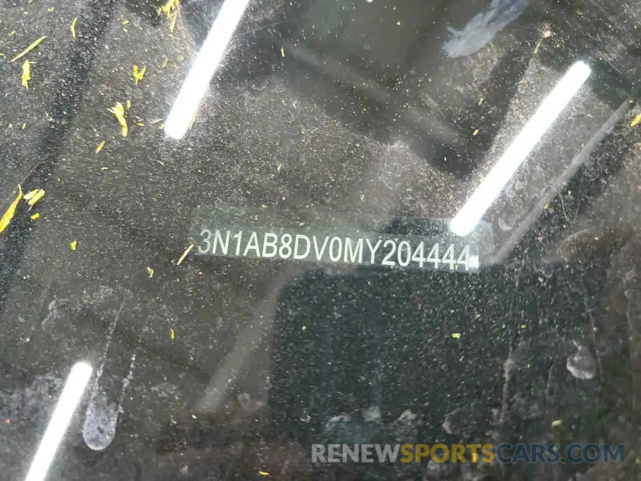 14 Photograph of a damaged car 3N1AB8DV0MY204444 NISSAN SENTRA 2021