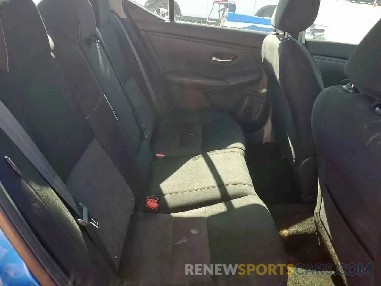 10 Photograph of a damaged car 3N1AB8DV0MY218425 NISSAN SENTRA 2021