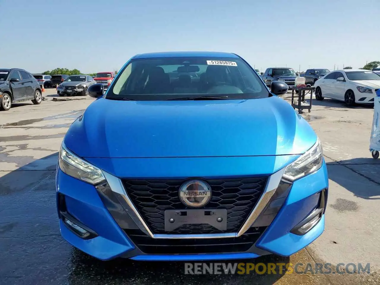 5 Photograph of a damaged car 3N1AB8DV0MY218425 NISSAN SENTRA 2021