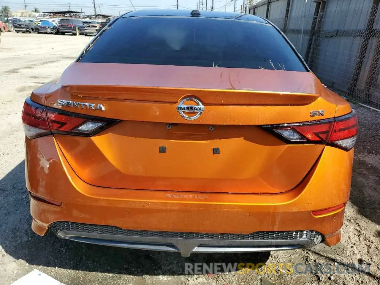 6 Photograph of a damaged car 3N1AB8DV0MY231496 NISSAN SENTRA 2021