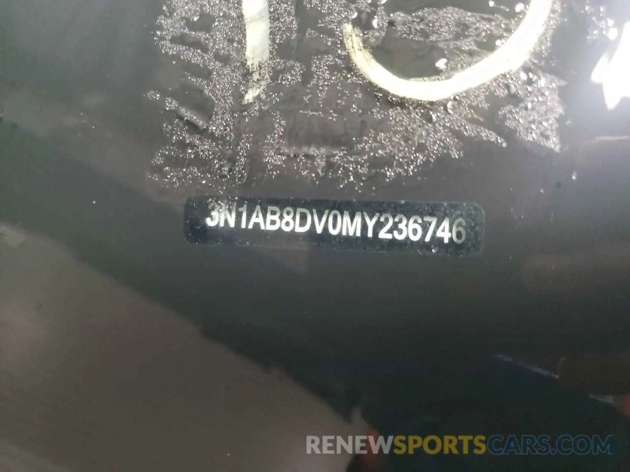 12 Photograph of a damaged car 3N1AB8DV0MY236746 NISSAN SENTRA 2021