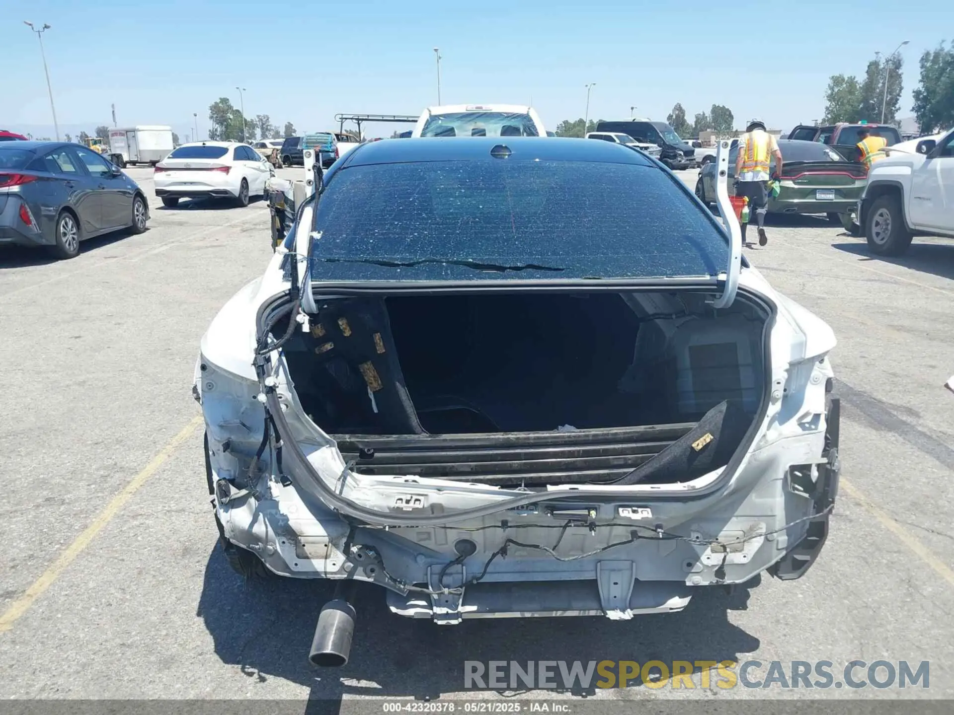 17 Photograph of a damaged car 3N1AB8DV0MY245835 NISSAN SENTRA 2021
