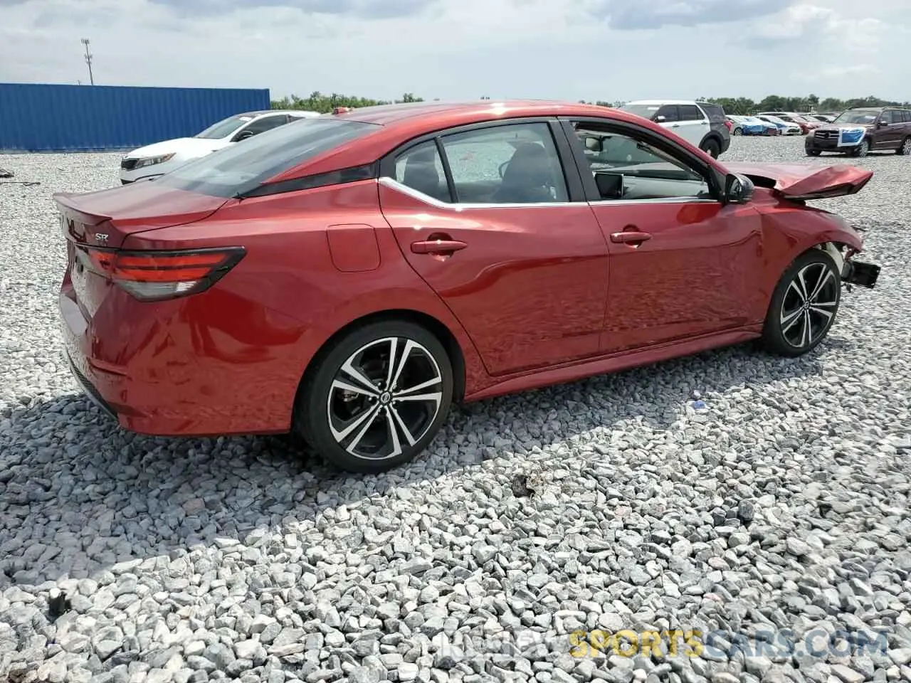 3 Photograph of a damaged car 3N1AB8DV0MY291665 NISSAN SENTRA 2021