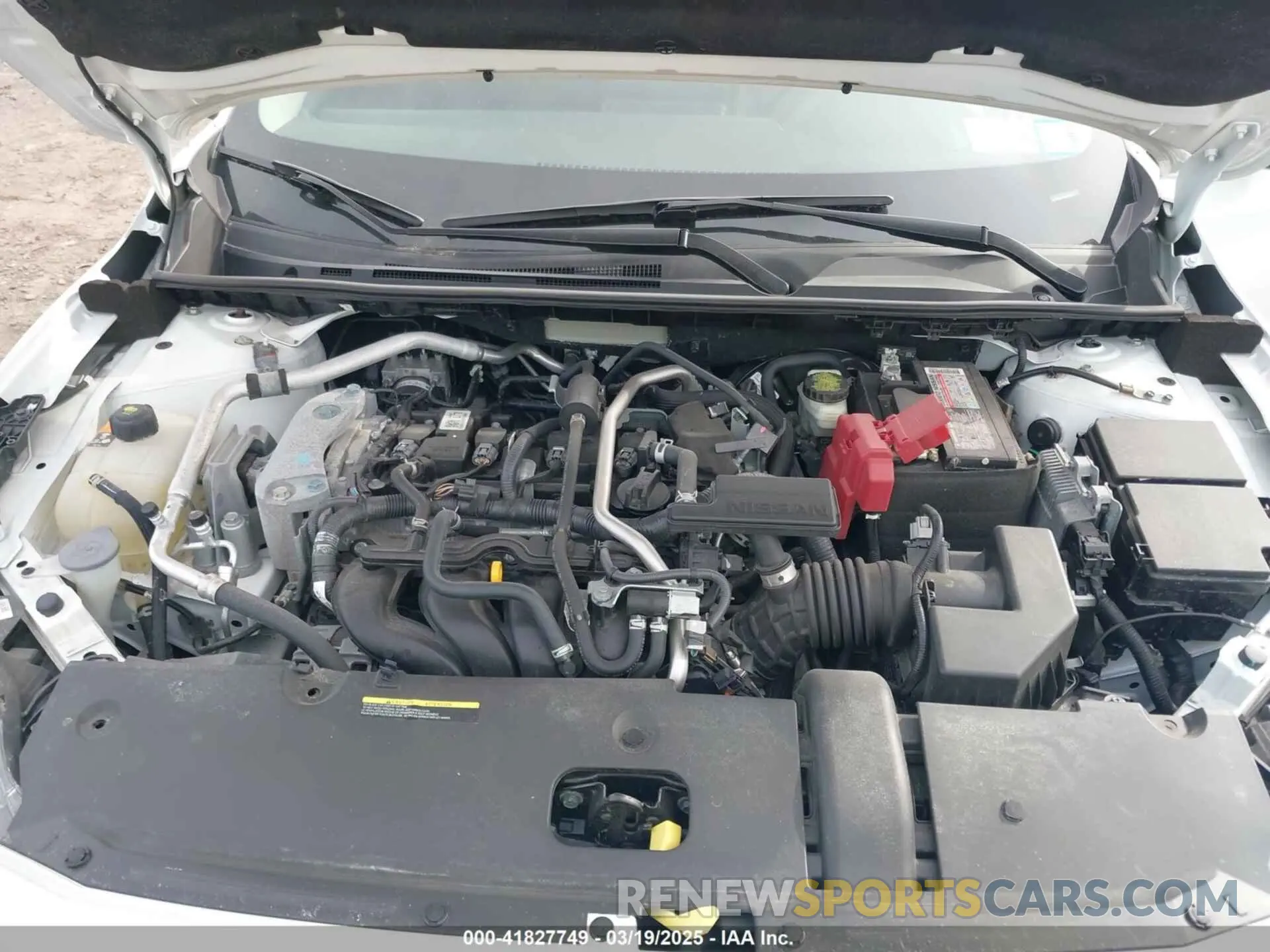 10 Photograph of a damaged car 3N1AB8DV0MY305161 NISSAN SENTRA 2021