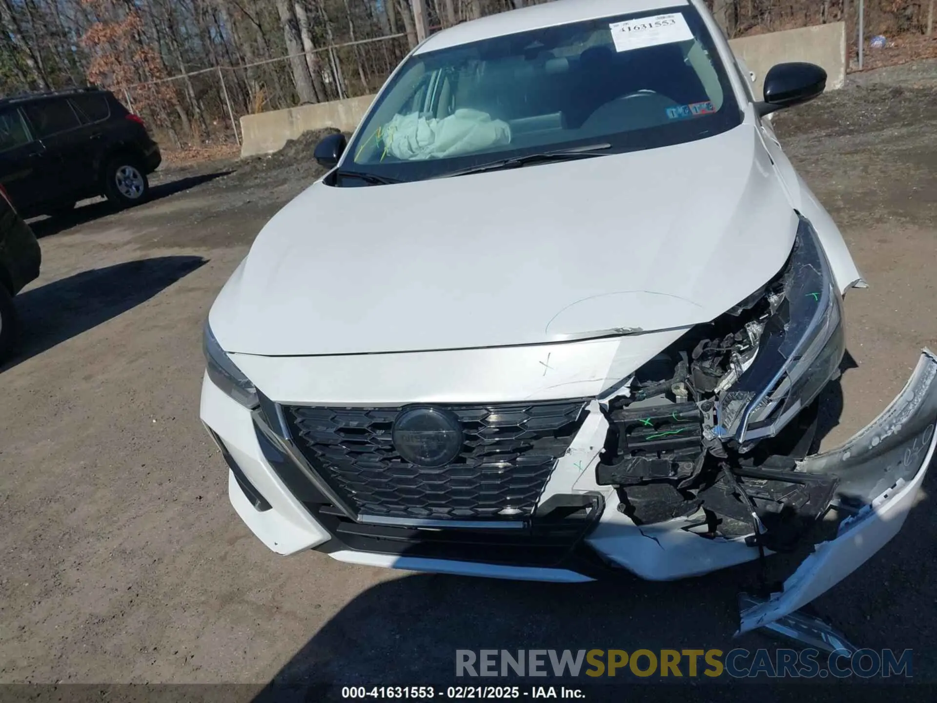 12 Photograph of a damaged car 3N1AB8DV0MY307475 NISSAN SENTRA 2021