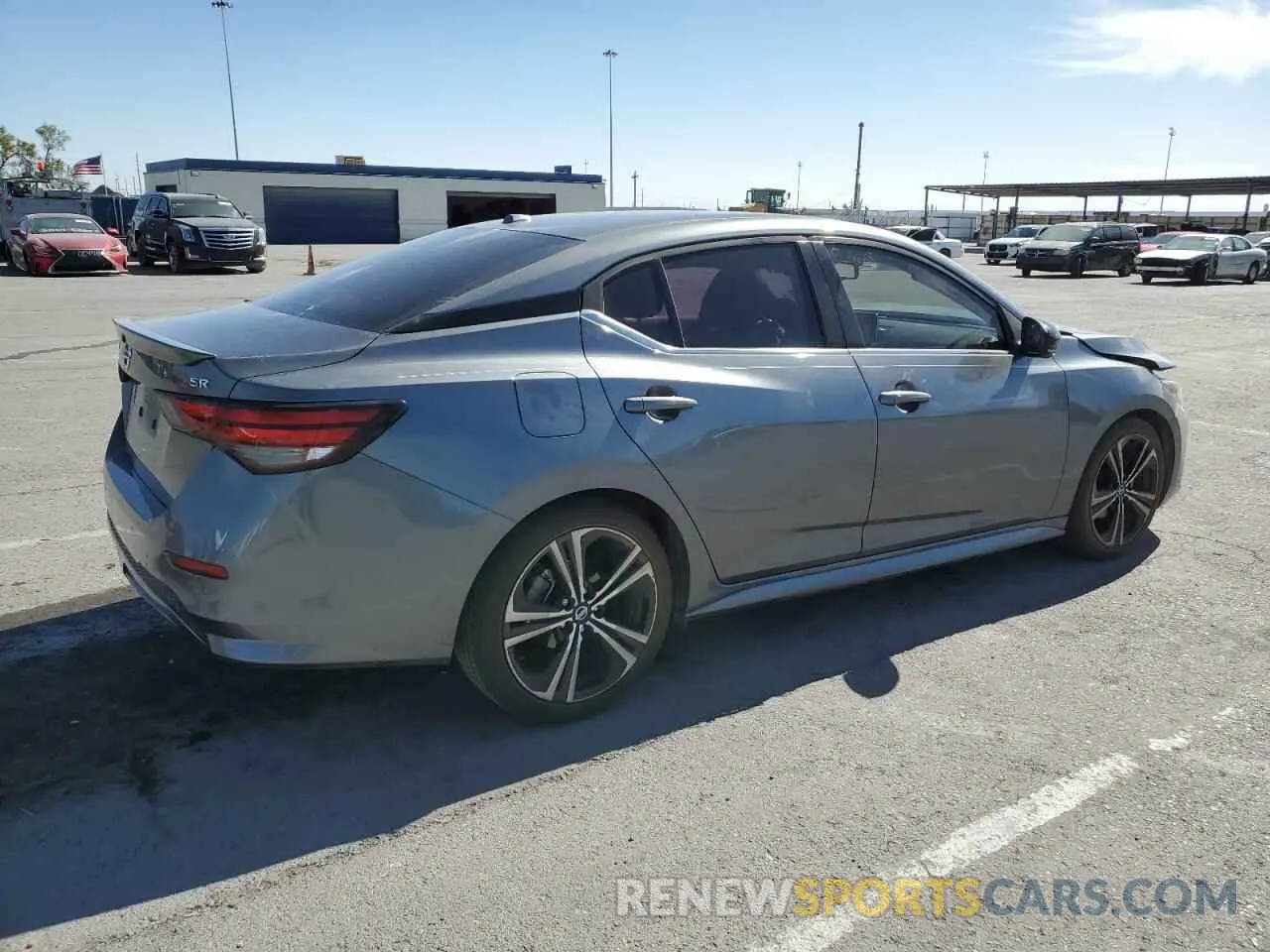 3 Photograph of a damaged car 3N1AB8DV0MY313955 NISSAN SENTRA 2021