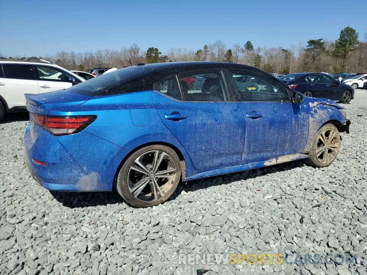3 Photograph of a damaged car 3N1AB8DV0MY318914 NISSAN SENTRA 2021