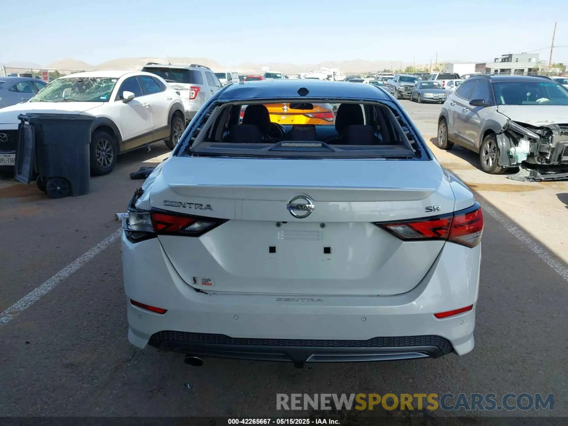 16 Photograph of a damaged car 3N1AB8DV1MY210883 NISSAN SENTRA 2021