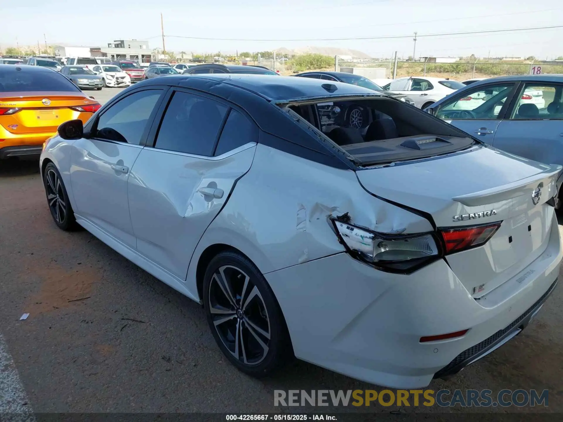 6 Photograph of a damaged car 3N1AB8DV1MY210883 NISSAN SENTRA 2021