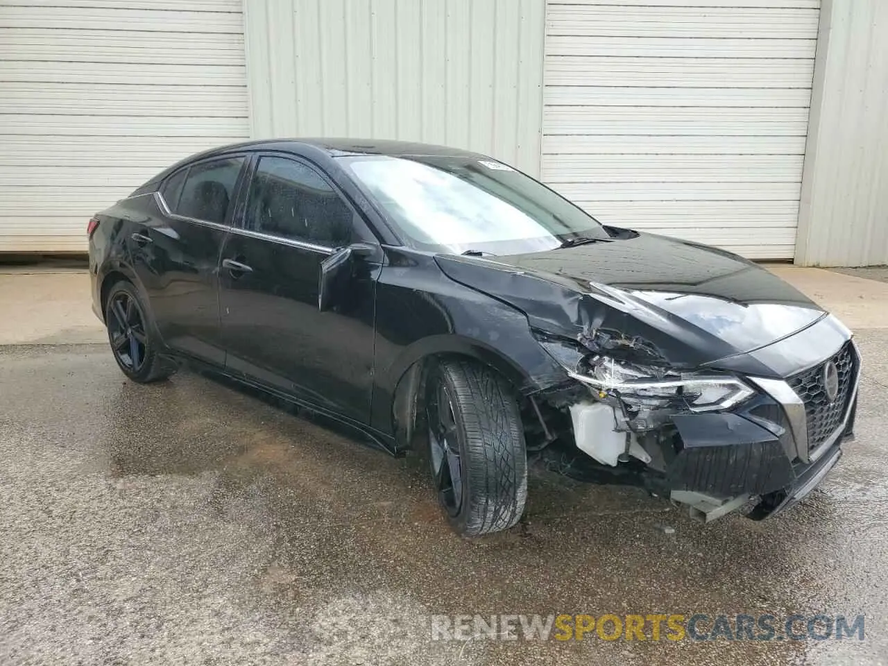 4 Photograph of a damaged car 3N1AB8DV1MY225822 NISSAN SENTRA 2021