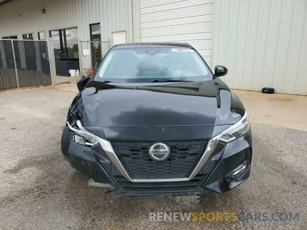 5 Photograph of a damaged car 3N1AB8DV1MY225822 NISSAN SENTRA 2021