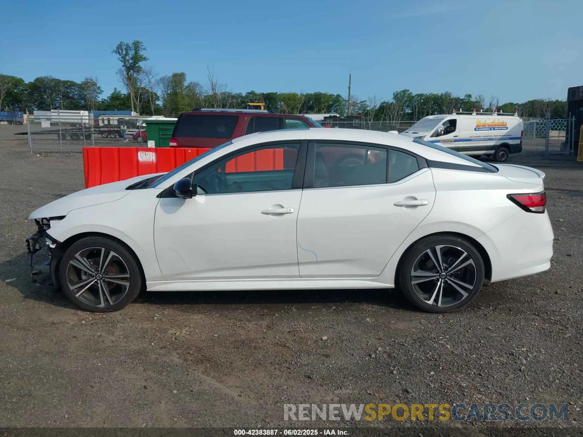 15 Photograph of a damaged car 3N1AB8DV1MY242765 NISSAN SENTRA 2021