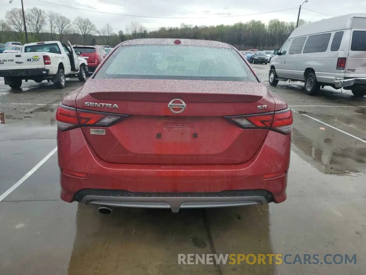 6 Photograph of a damaged car 3N1AB8DV1MY291786 NISSAN SENTRA 2021