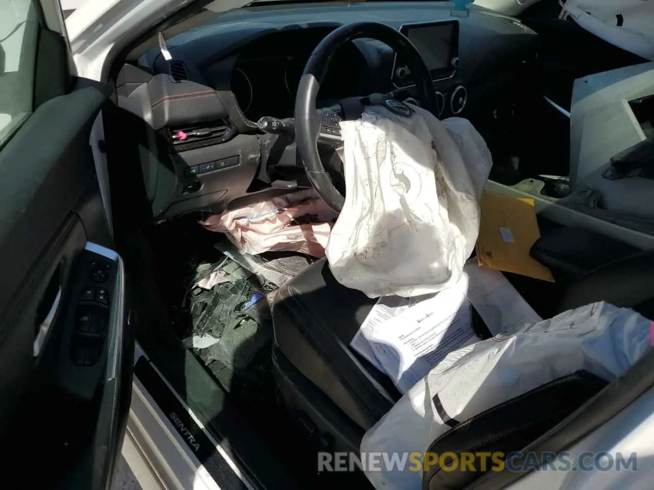 8 Photograph of a damaged car 3N1AB8DV1MY308988 NISSAN SENTRA 2021