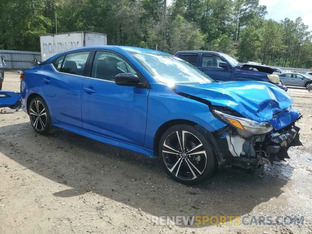 4 Photograph of a damaged car 3N1AB8DV1MY324205 NISSAN SENTRA 2021