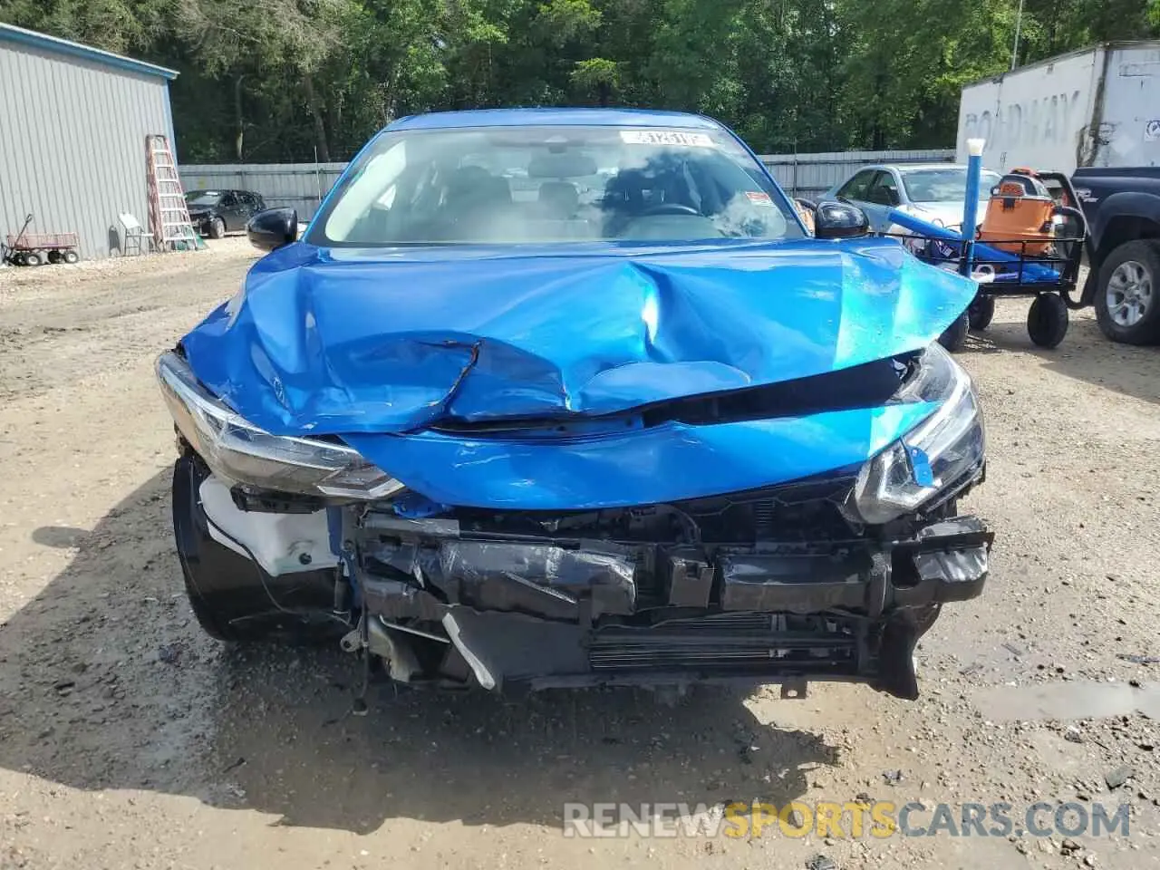5 Photograph of a damaged car 3N1AB8DV1MY324205 NISSAN SENTRA 2021