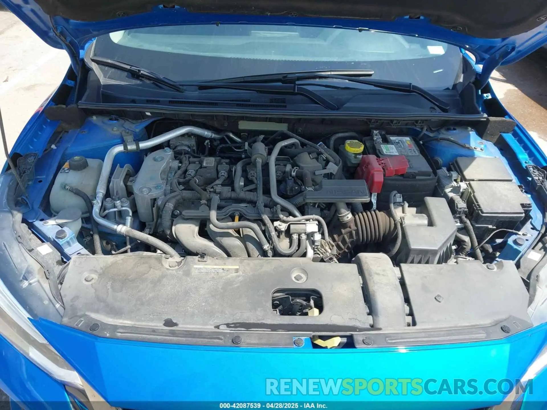 10 Photograph of a damaged car 3N1AB8DV1MY327668 NISSAN SENTRA 2021