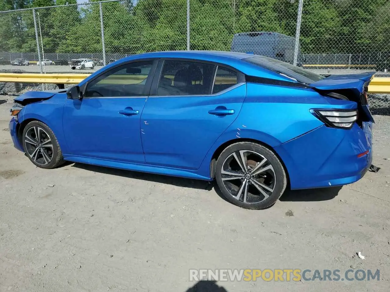 2 Photograph of a damaged car 3N1AB8DV2MY216465 NISSAN SENTRA 2021