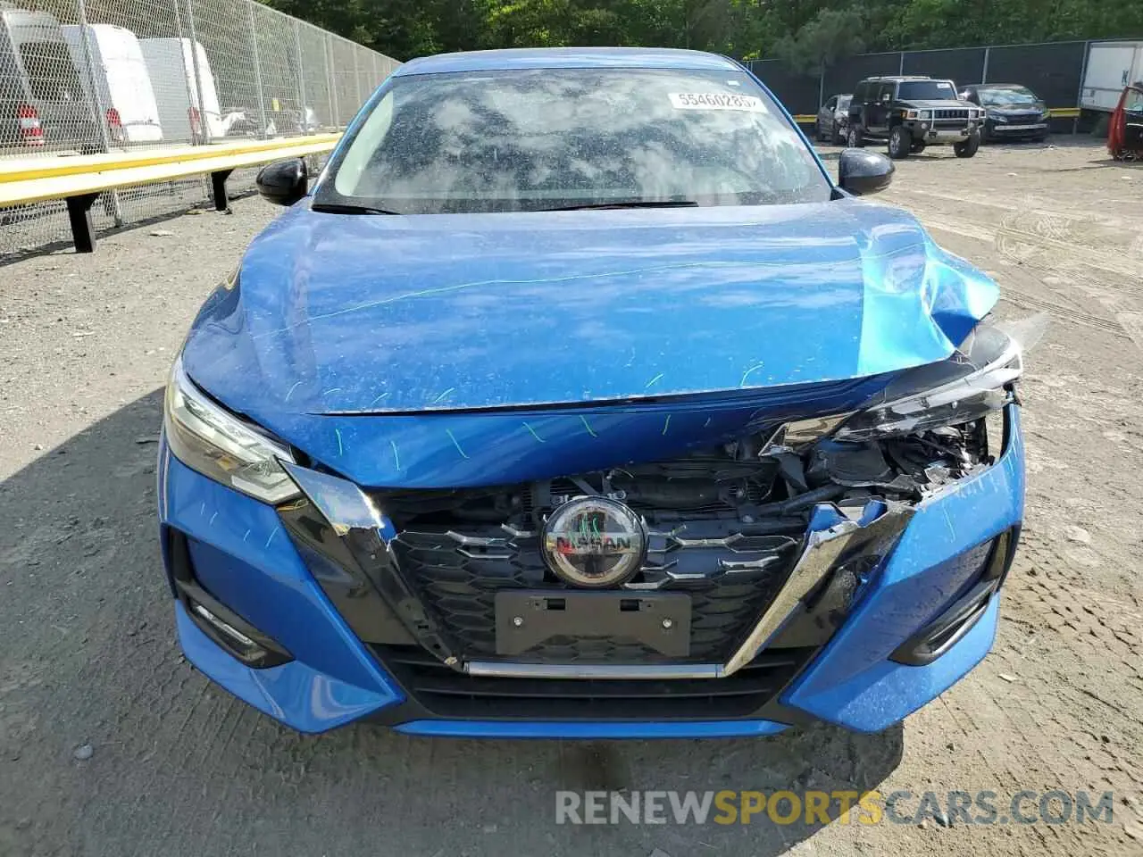5 Photograph of a damaged car 3N1AB8DV2MY216465 NISSAN SENTRA 2021