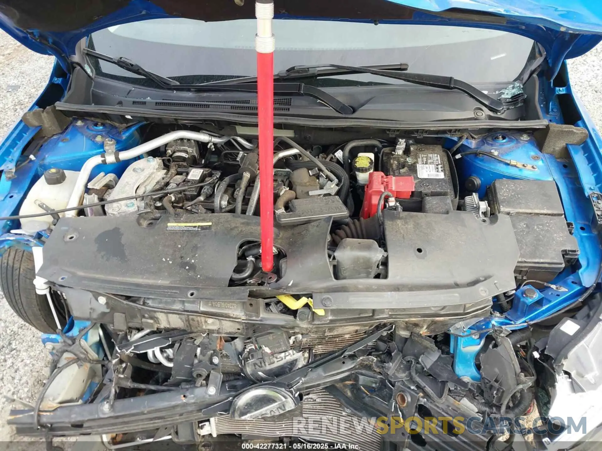 10 Photograph of a damaged car 3N1AB8DV2MY223058 NISSAN SENTRA 2021