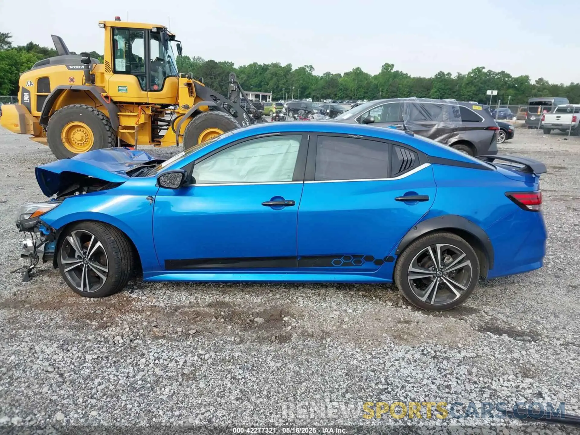 13 Photograph of a damaged car 3N1AB8DV2MY223058 NISSAN SENTRA 2021
