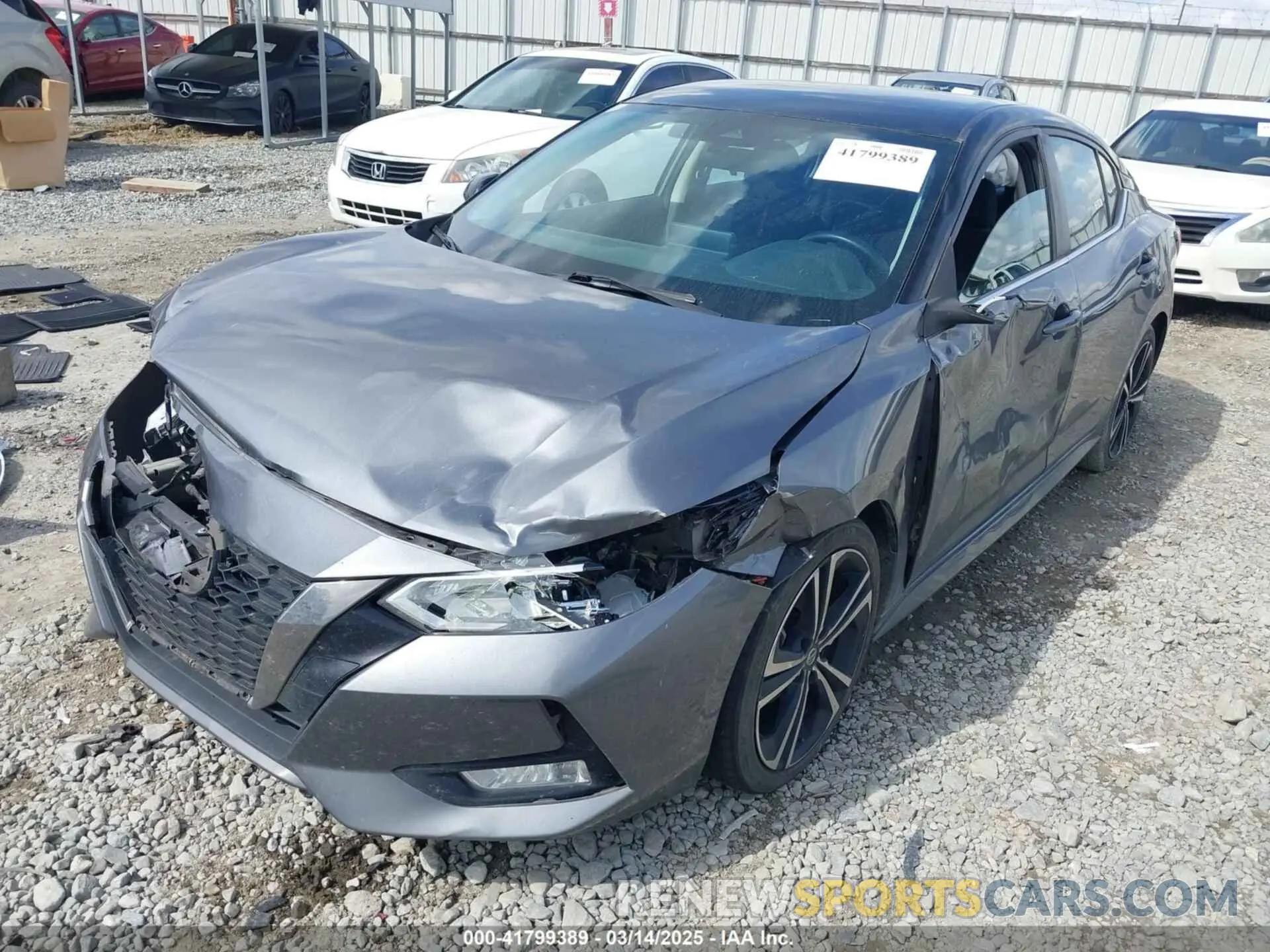 6 Photograph of a damaged car 3N1AB8DV2MY241785 NISSAN SENTRA 2021