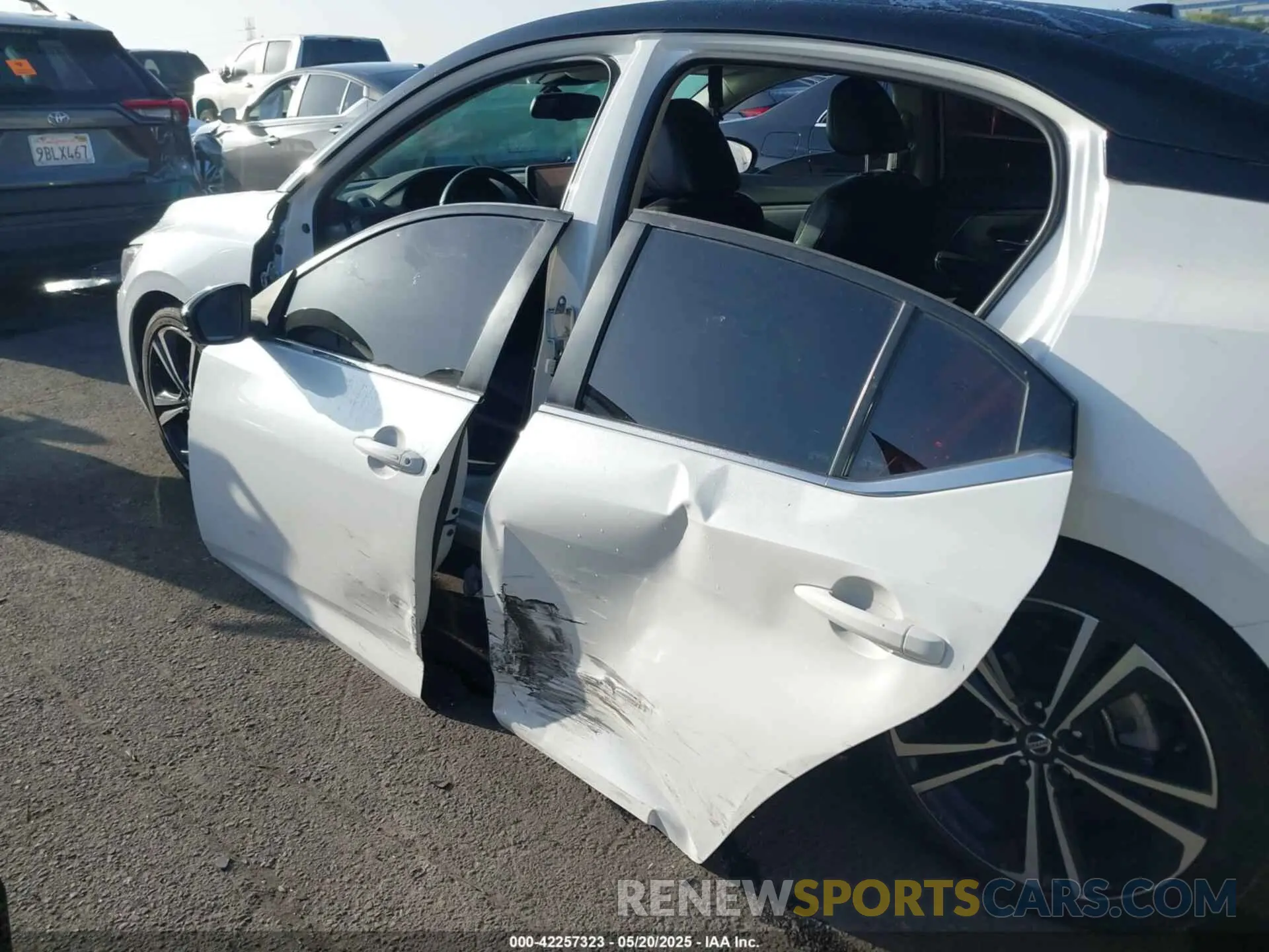 19 Photograph of a damaged car 3N1AB8DV2MY244993 NISSAN SENTRA 2021