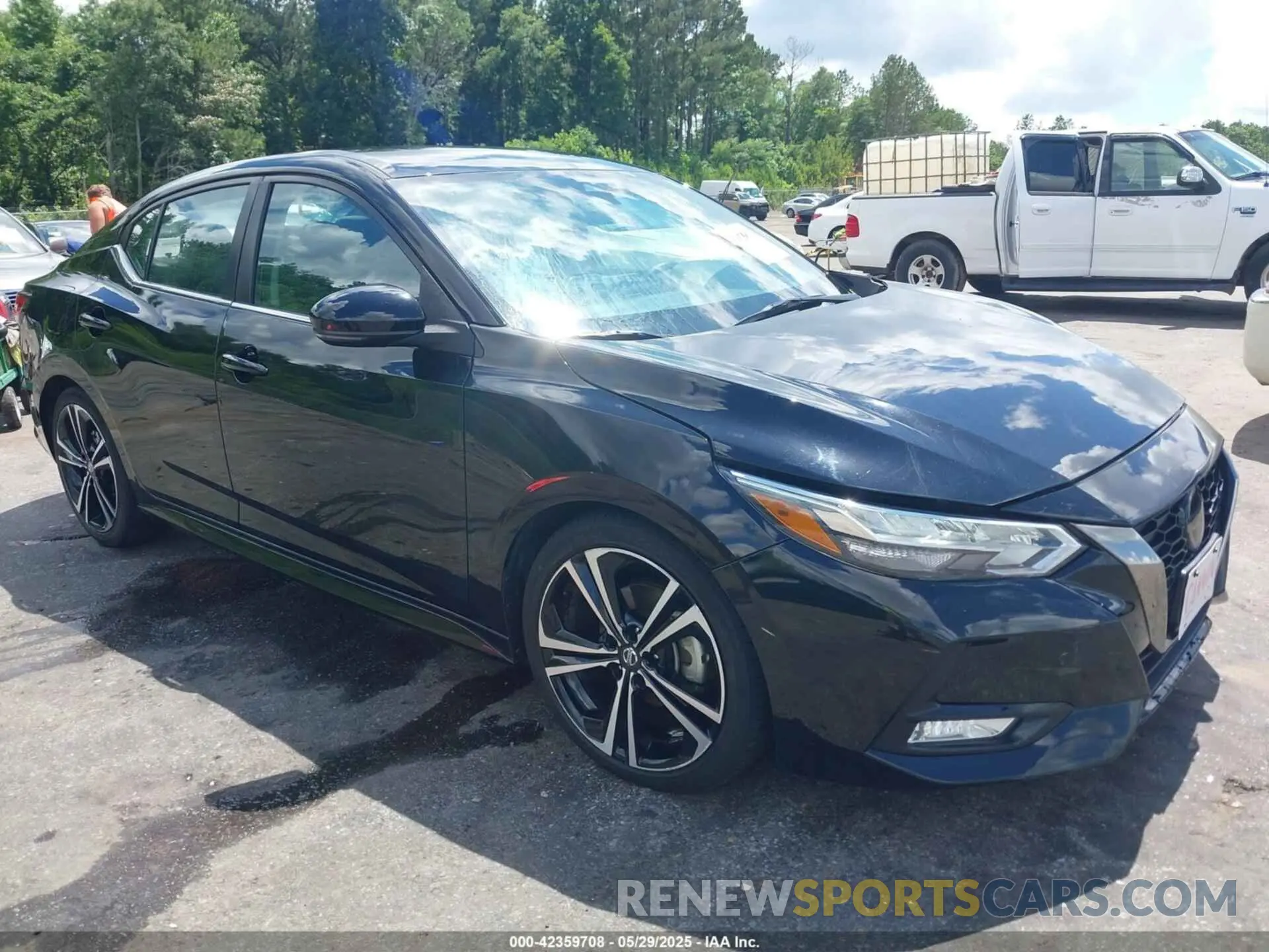 1 Photograph of a damaged car 3N1AB8DV2MY248493 NISSAN SENTRA 2021