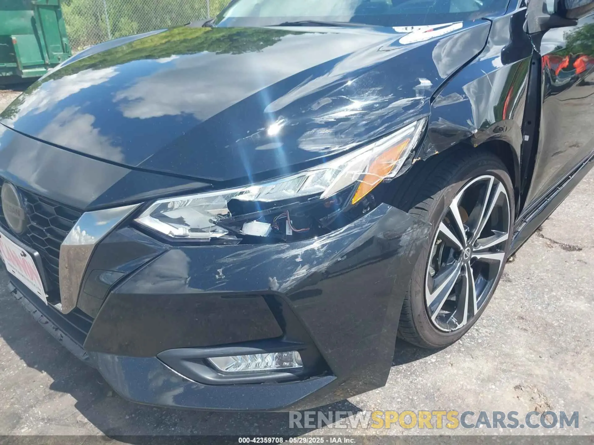 17 Photograph of a damaged car 3N1AB8DV2MY248493 NISSAN SENTRA 2021