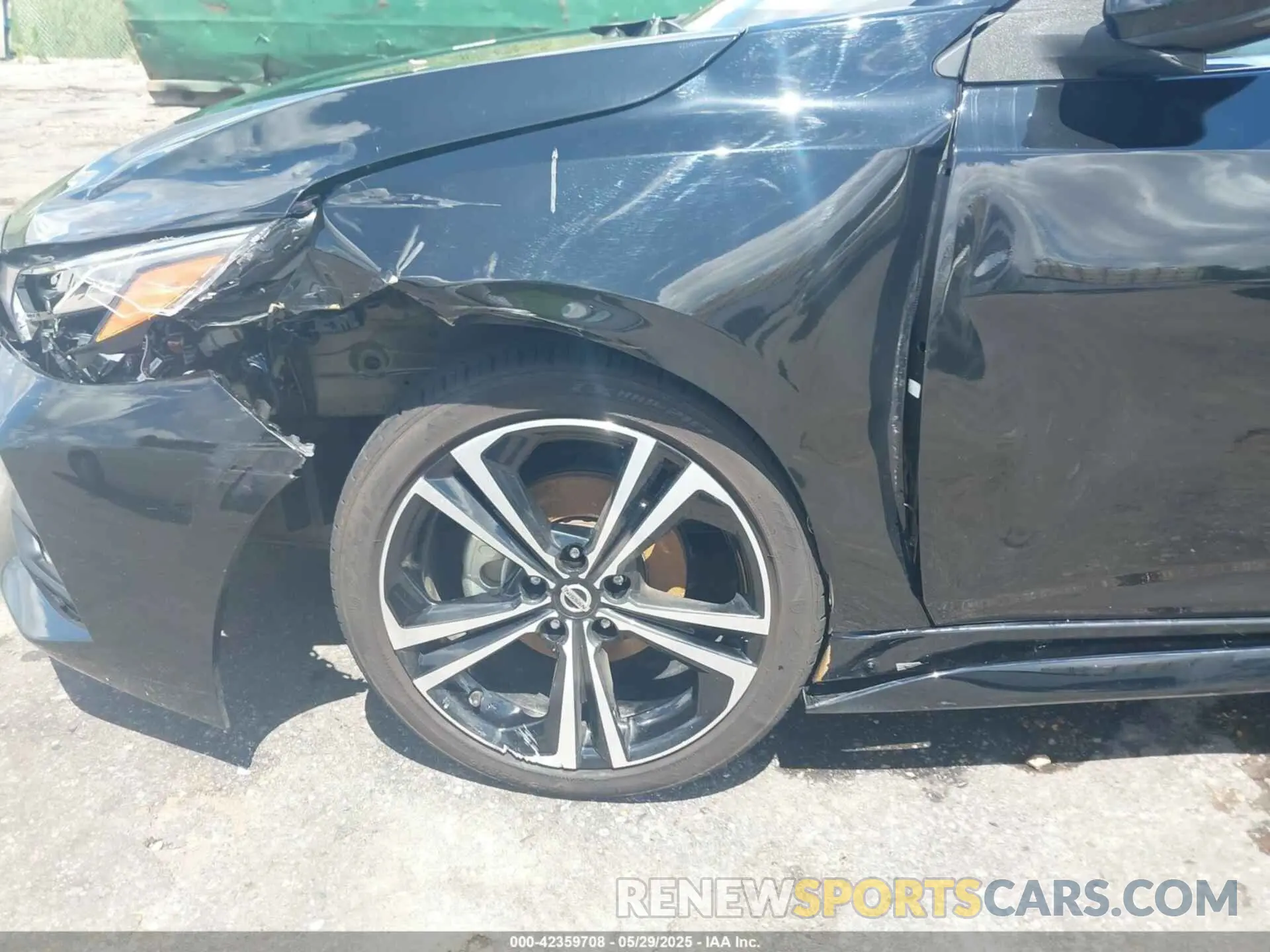 18 Photograph of a damaged car 3N1AB8DV2MY248493 NISSAN SENTRA 2021