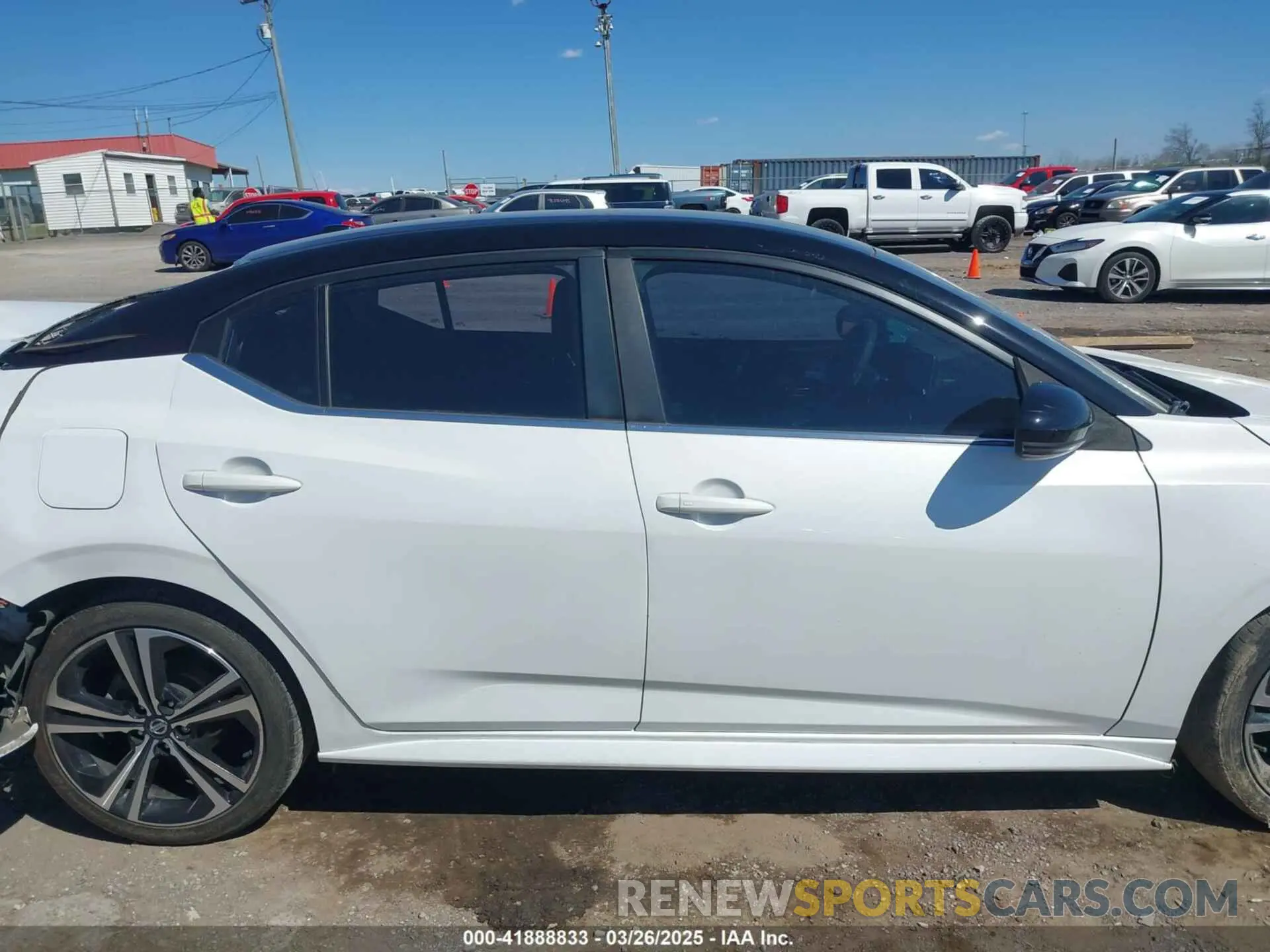14 Photograph of a damaged car 3N1AB8DV2MY293241 NISSAN SENTRA 2021