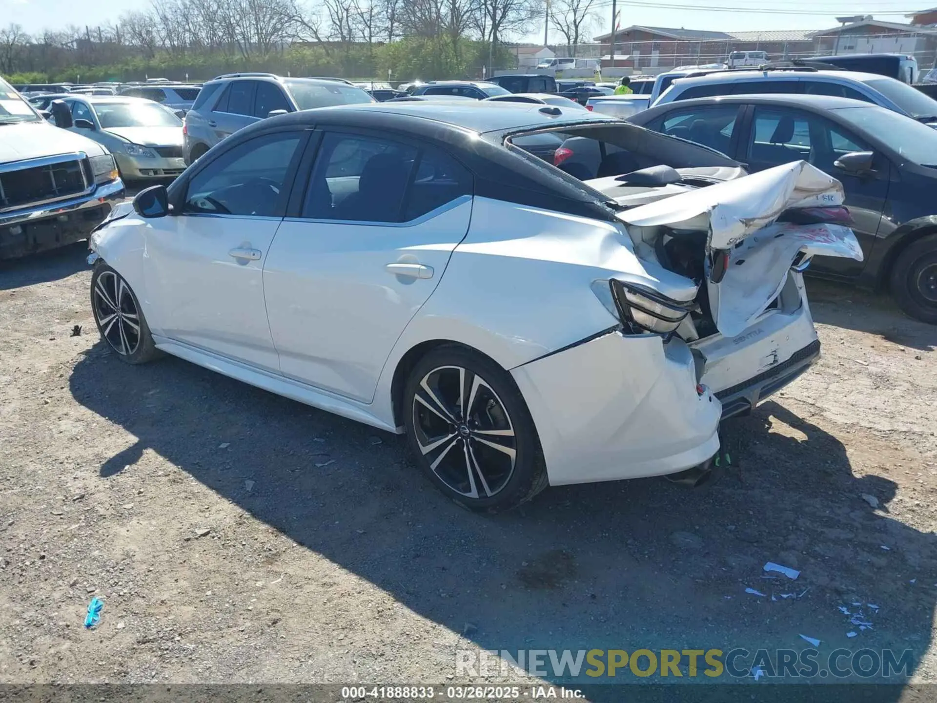 3 Photograph of a damaged car 3N1AB8DV2MY293241 NISSAN SENTRA 2021