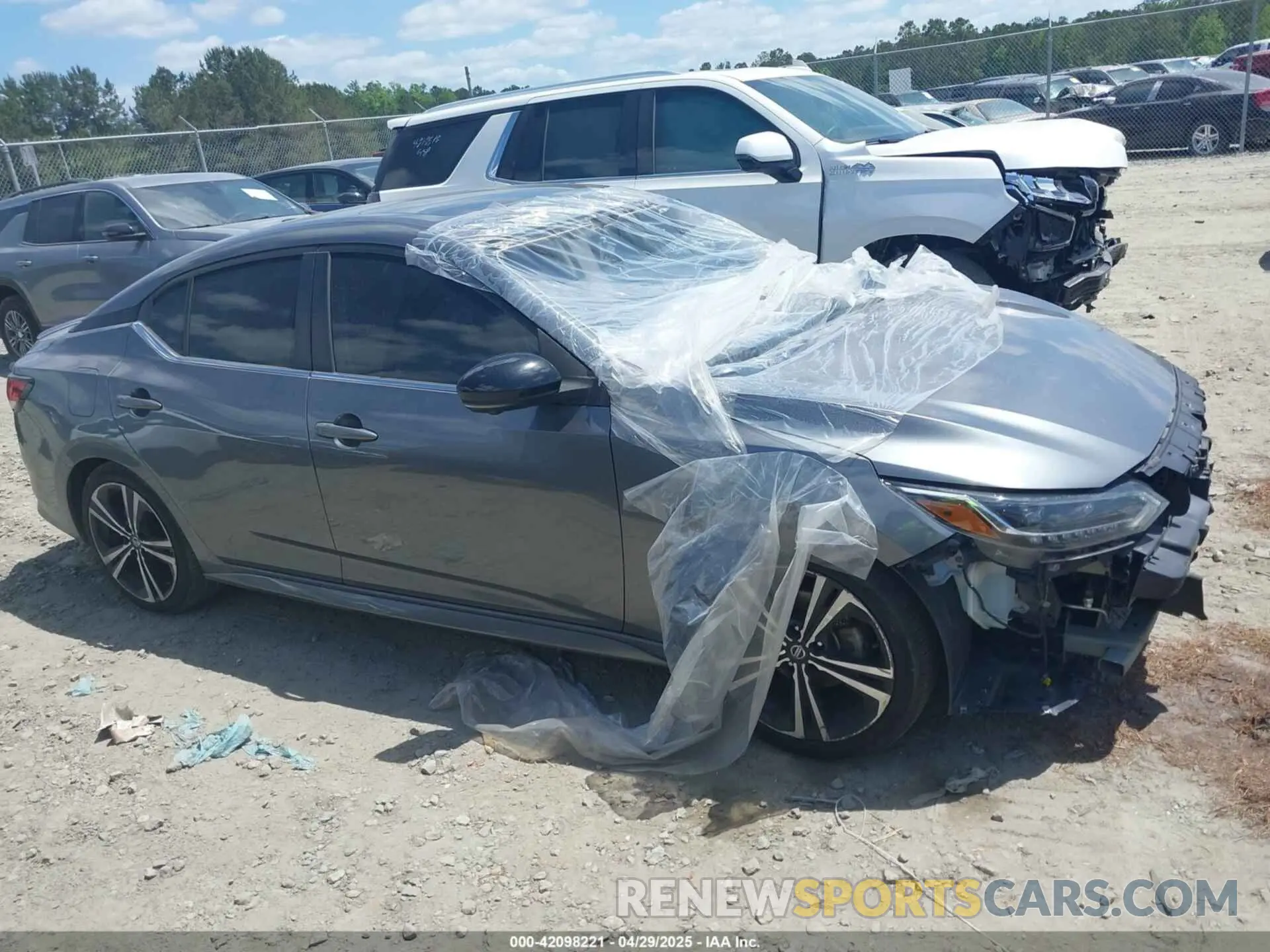 13 Photograph of a damaged car 3N1AB8DV2MY297984 NISSAN SENTRA 2021