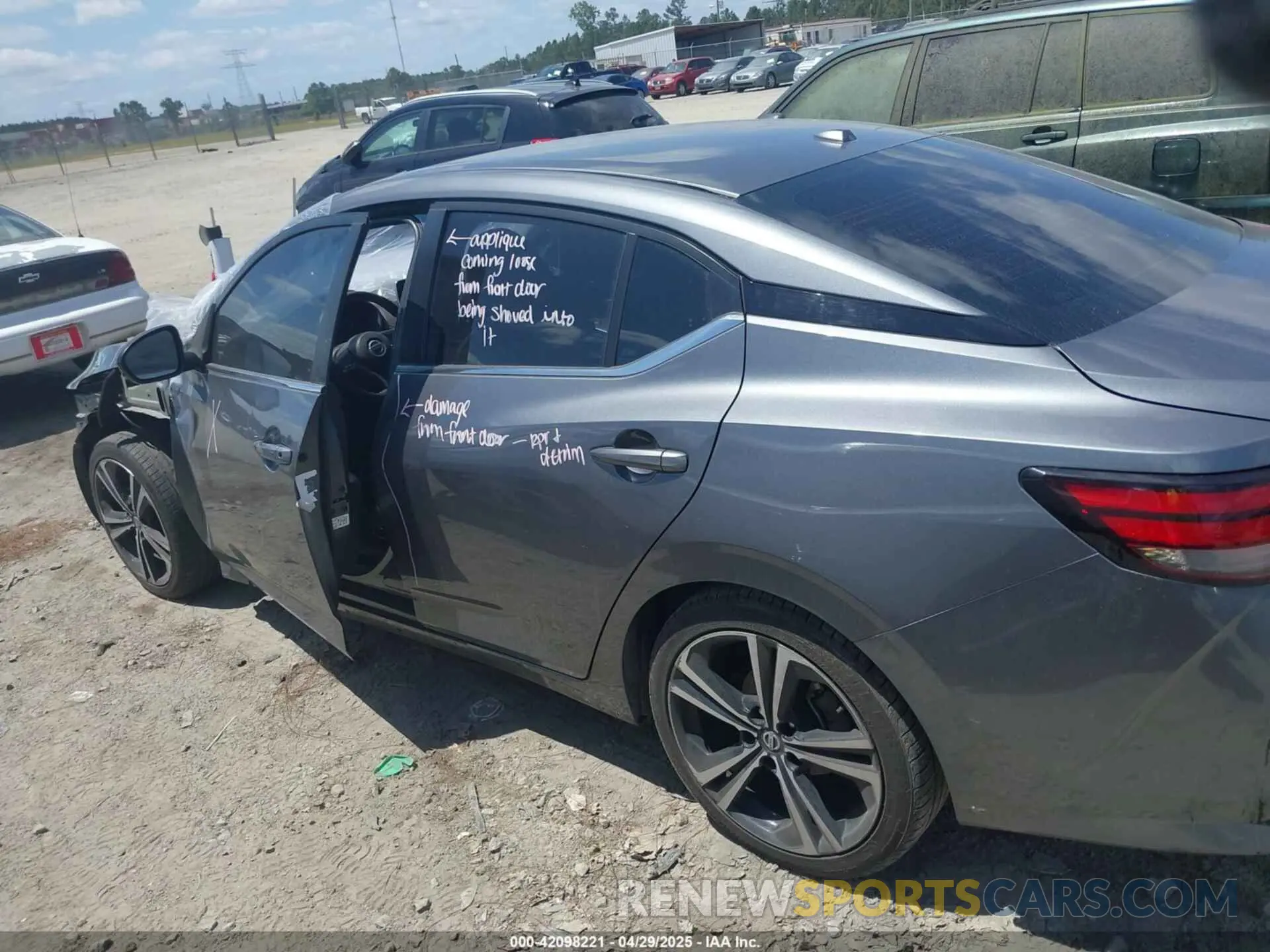 14 Photograph of a damaged car 3N1AB8DV2MY297984 NISSAN SENTRA 2021