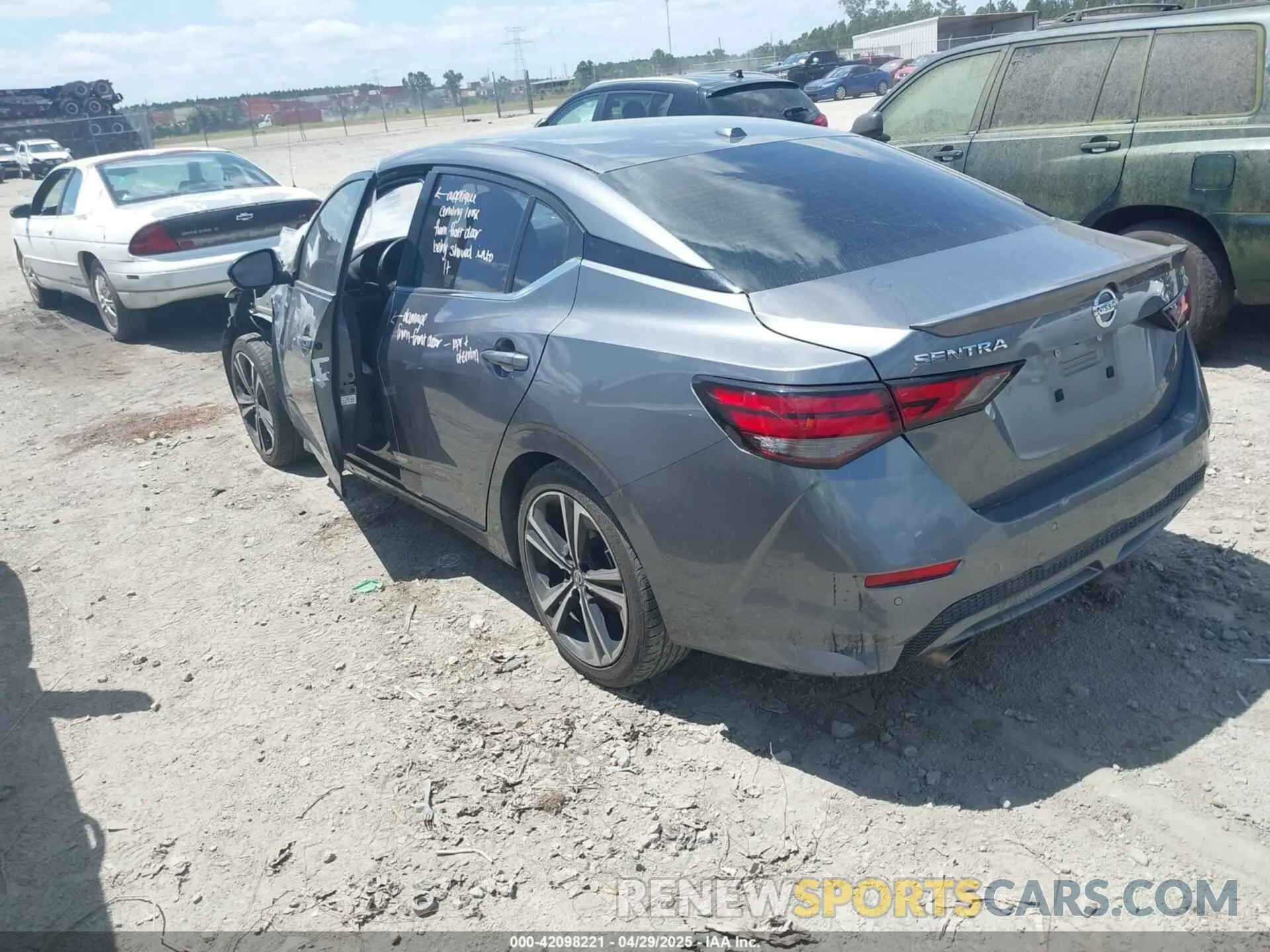 3 Photograph of a damaged car 3N1AB8DV2MY297984 NISSAN SENTRA 2021