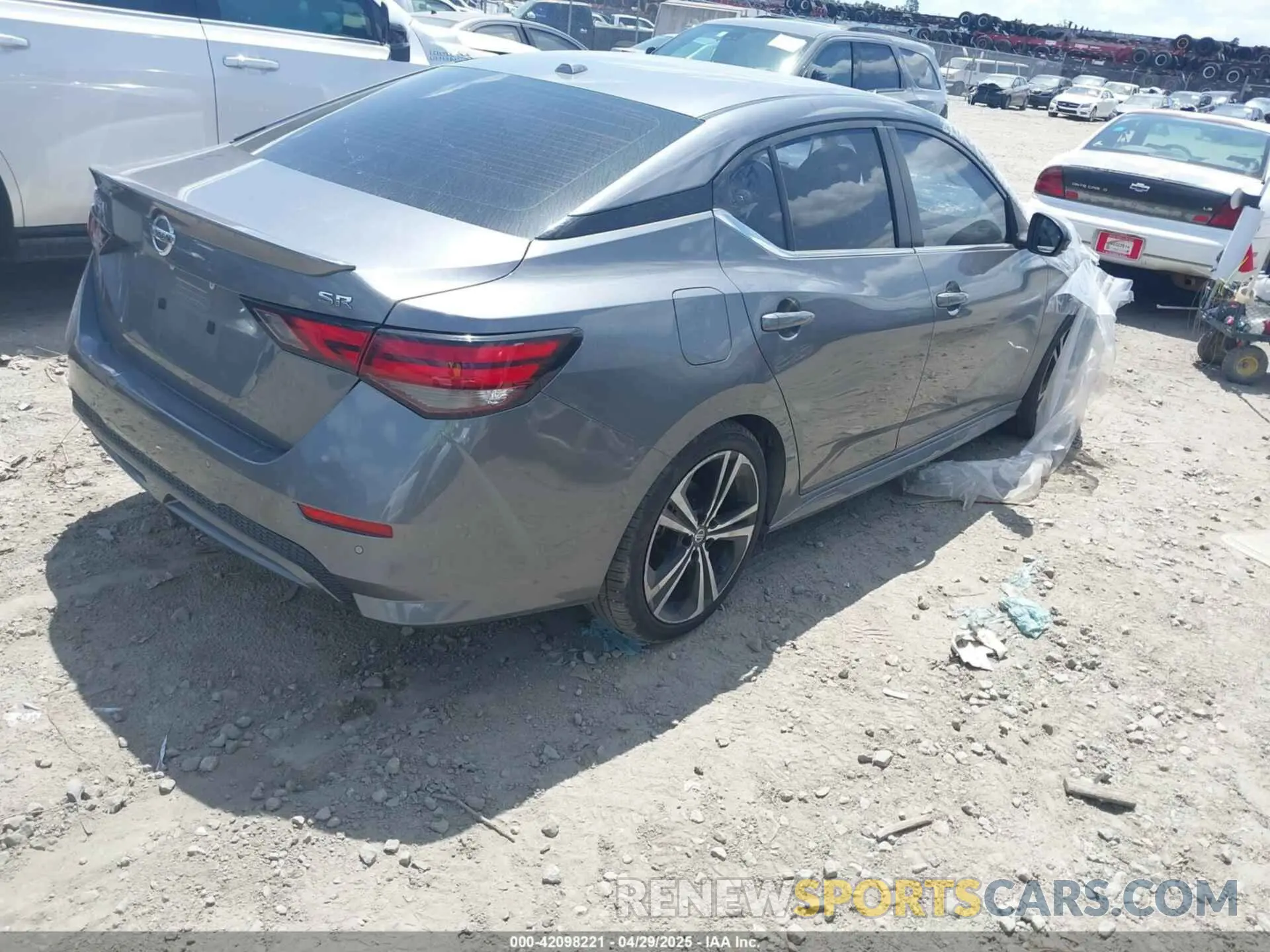 4 Photograph of a damaged car 3N1AB8DV2MY297984 NISSAN SENTRA 2021